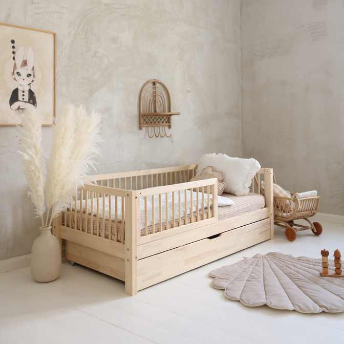 Standaard bed Lize met bedlade - 90x190cm