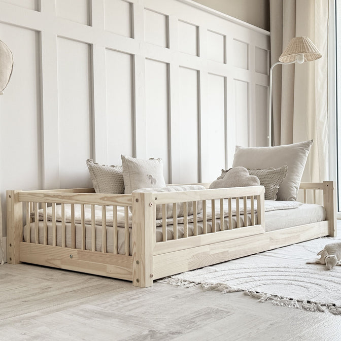 Standaard bed Senna laag - 80x160cm / 90x190cm
