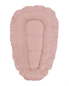 Babynest met ruffle roze - Lulumi