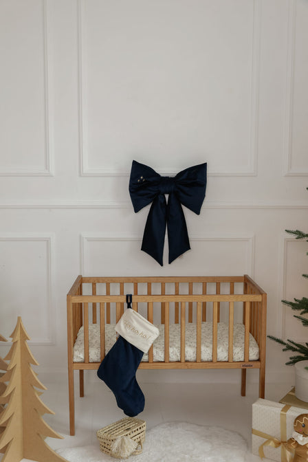 Gold gift bag with name