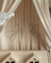Butterflies and hearts wooden wall decoration