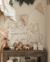 Houten set vlinders met tekst "You are so loved"