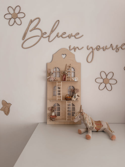 Maison de poupée murale Lovely Heart