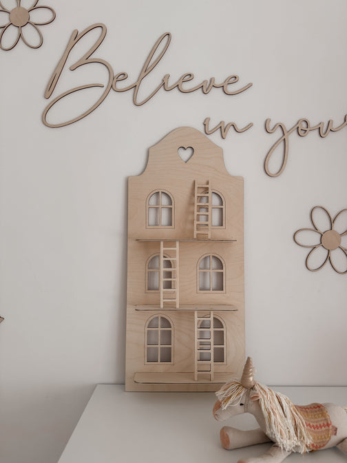 Maison de poupée murale Lovely Heart
