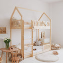 Bedhuisje Bodi Stapelbed Naturel - 90x190cm
