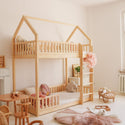 Bedhuisje Bodi Stapelbed Naturel - 90x190cm