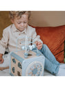 Activiteitenkubus Blauw - Label Label