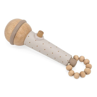Houten Microfoon Nougat - Label Label