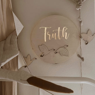 Applique oies avec nom