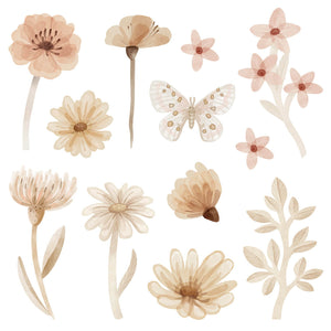 Muurstickers Meadow set 1 - Pastelowe Love