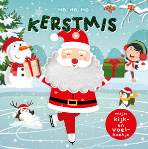 Mijn kijk- en voelboekje Ho, ho, ho, Kerstmis