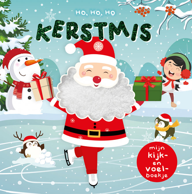 Mijn kijk- en voelboekje Ho, ho, ho, Kerstmis