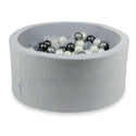 Ballenbak Soft Velvet 90x40cm "light Grey" - Mimii