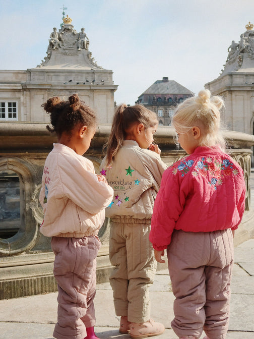 Juno Bomber Jacket - Raspberry Wine