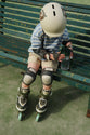 Light Up Roller Skates -Kalamata Green