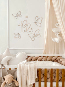Wooden set of geese with name