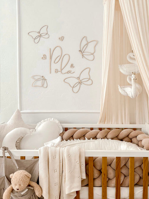 Wooden set of geese with name