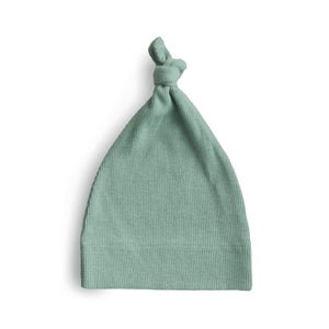 Gerippte Babymütze Roman Green - MUSHIE