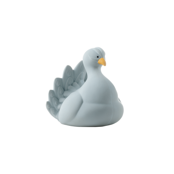 Badspeeltje Peacock Light Blue - Natruba