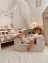 Rib stoel Off White - met geborduurde naam