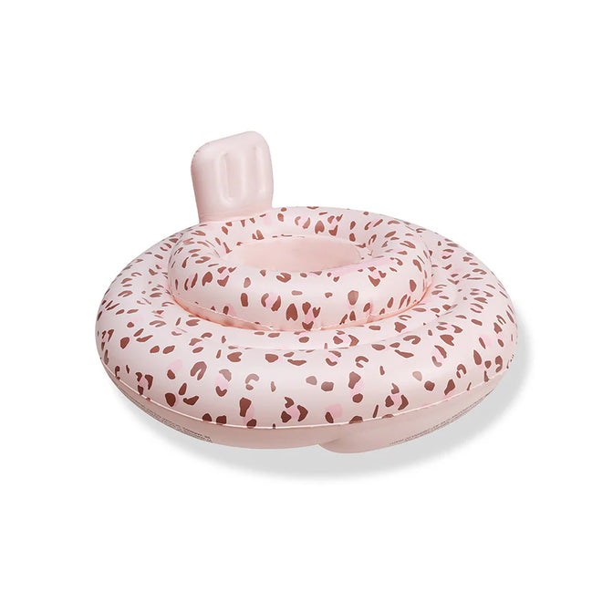 Leopard Oudroze Baby Float 0-1 jaar