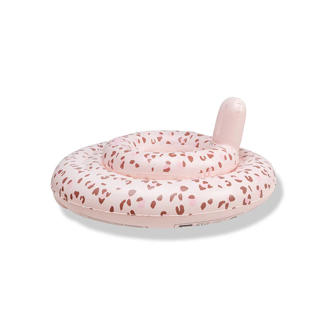 Leopard Oudroze Baby Float 0-1 jaar