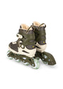 Light Up Roller Skates -Kalamata Green