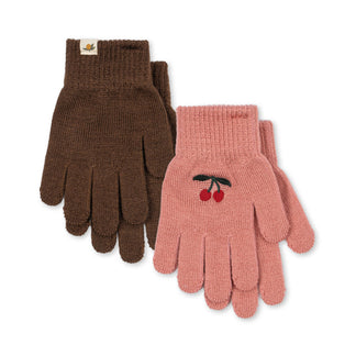 Lot de 2 paires de gants Filla - Sorbet