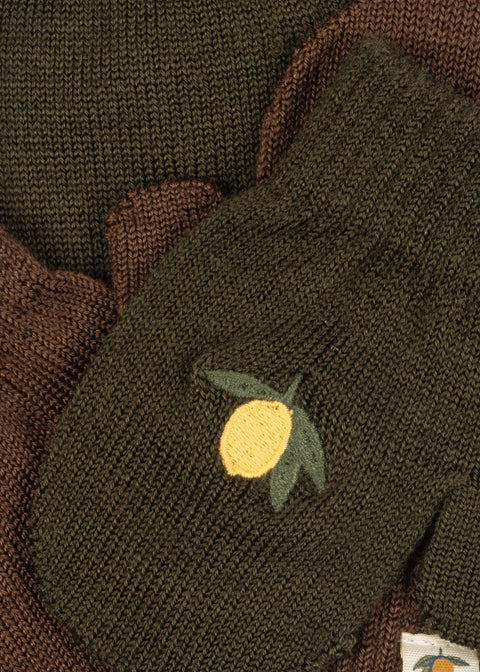 2-Pack Filla Wanten - Kombu Green en Grijs