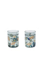2-PACK Bekers met Glitters - Off White / Kick it
