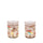 2-PACK Bekers met Glitters - Rainbow