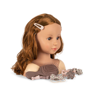 Poppenkapsalon Met Haaraccessoires Multi