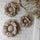Bloem Kussen Decoratief – Beige