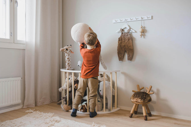 Houten Klimboog LUOTO Wit - Fitwood
