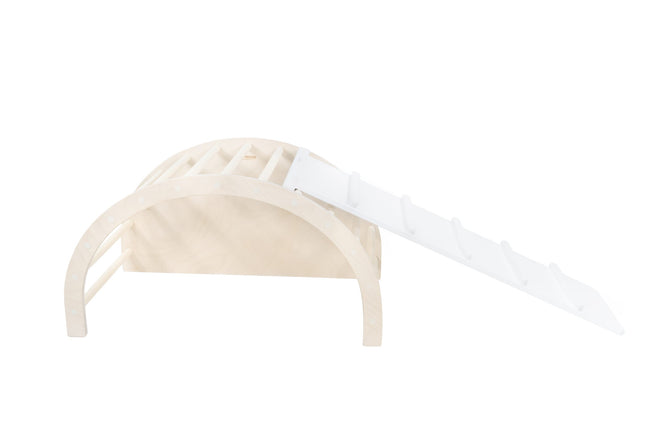 Houten Glijbaan TUOHI Wit - Fitwood