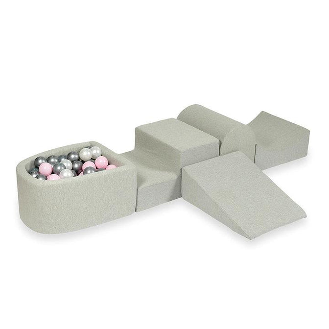 FOAM PLAYSET JERSEY COTTON LIGHT GREY