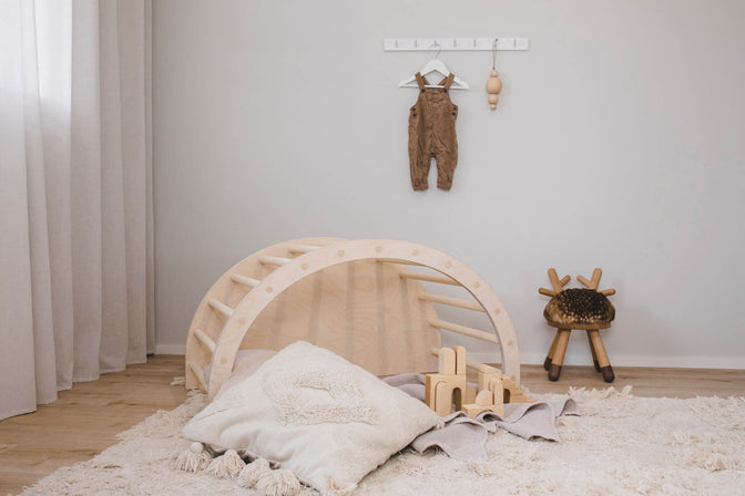 Houten Klimboog LUOTO Wit - Fitwood
