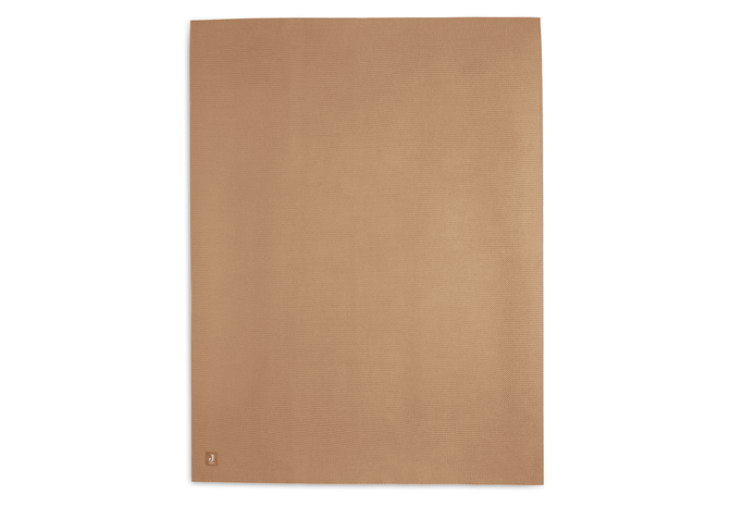 Deken Wieg Basic Knit Biscuit