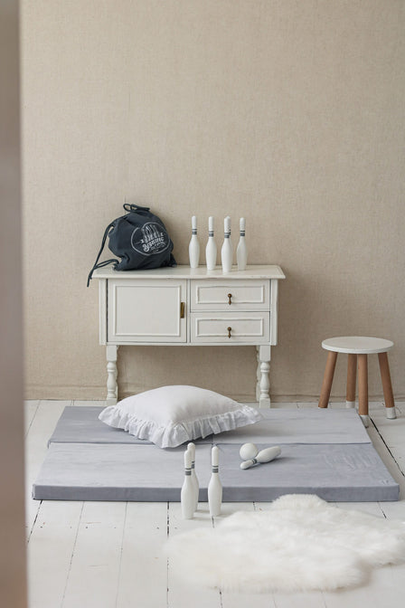 SPEELMAT SOFT VELVET LIGHT GREY - Mimii