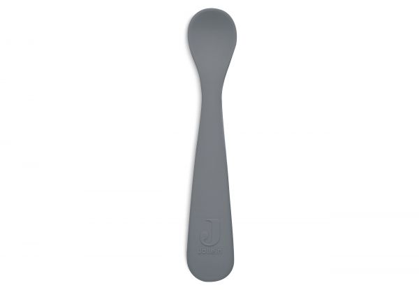Siliconen Lepeltje "Storm grey" - JOLLEIN