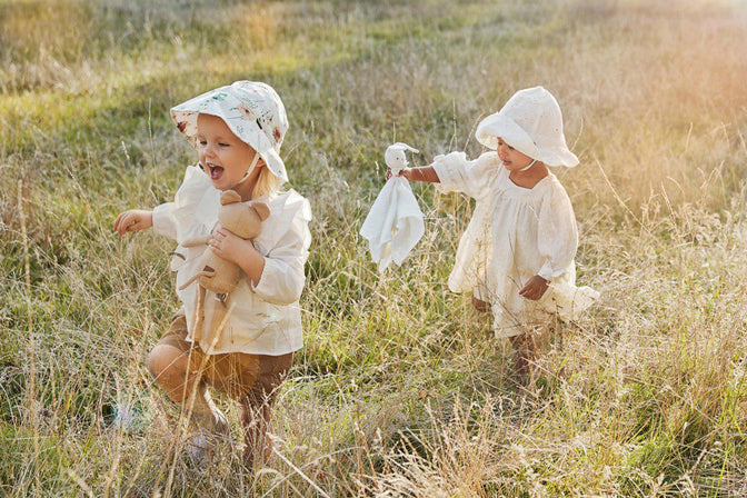 Blinkie Hydrofiele Knuffel "Bonnie" (White) - Elodie Details