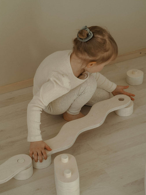 Houten Evenwichtsbalk POLKU Berken Small - Fitwood