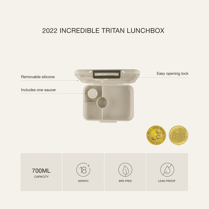 Lunchbox Tritan "Lemon"- Citron