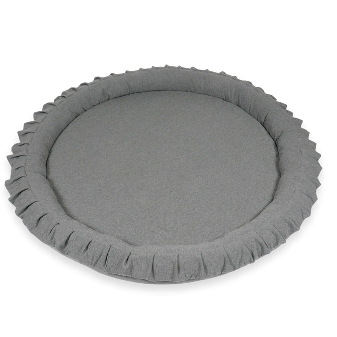 Coussin de jeu en jersey de coton gris - Mimii