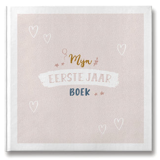 Mijn eerste jaar boek - roze - Universe collectie