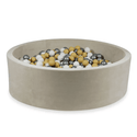 Ballenbak XXXL 130x40cm Soft Velvet "Beige" - Mimii