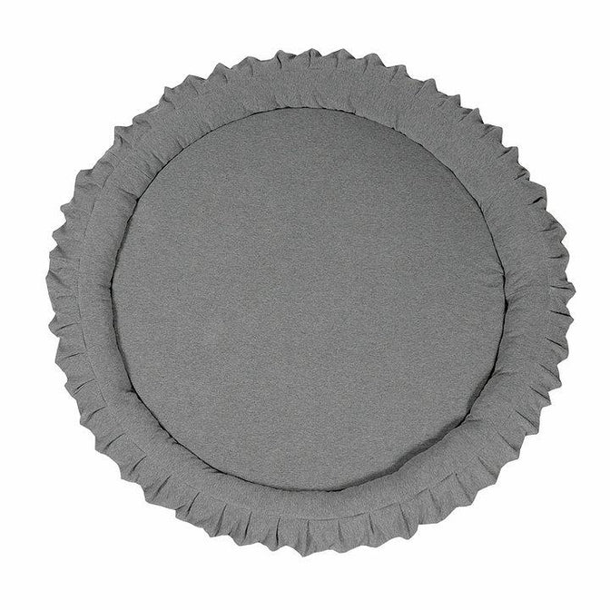 Coussin de jeu en jersey de coton gris - Mimii