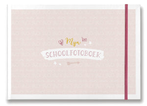 Mijn schoolfotoboek - roze - Universe collectie - Maan Amsterdam