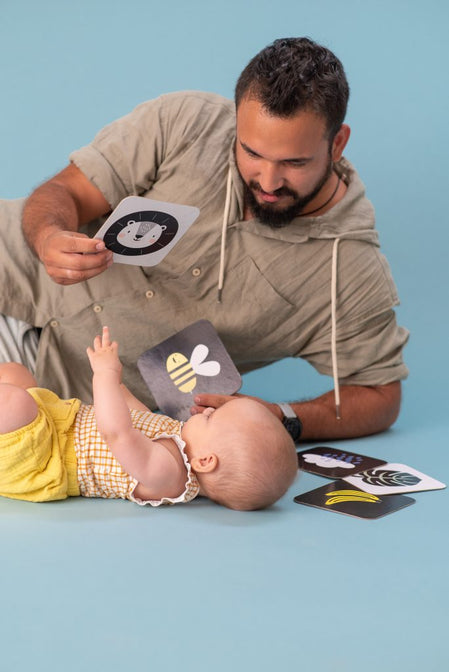My First Tummy-Time Cards - Taf Toys