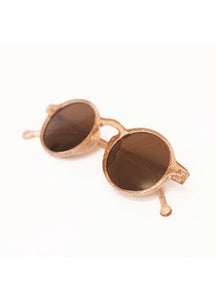 Kinderzonnebril Glee Glitter Peach - Mrs. Ertha